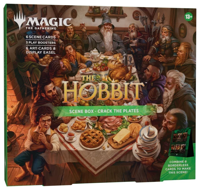 Vorteilhaftes Set Magic: the Gathering - The Hobbit - Scene Box - Treasures of Smaug + Crack the Plates - MTG: The Hobbit
