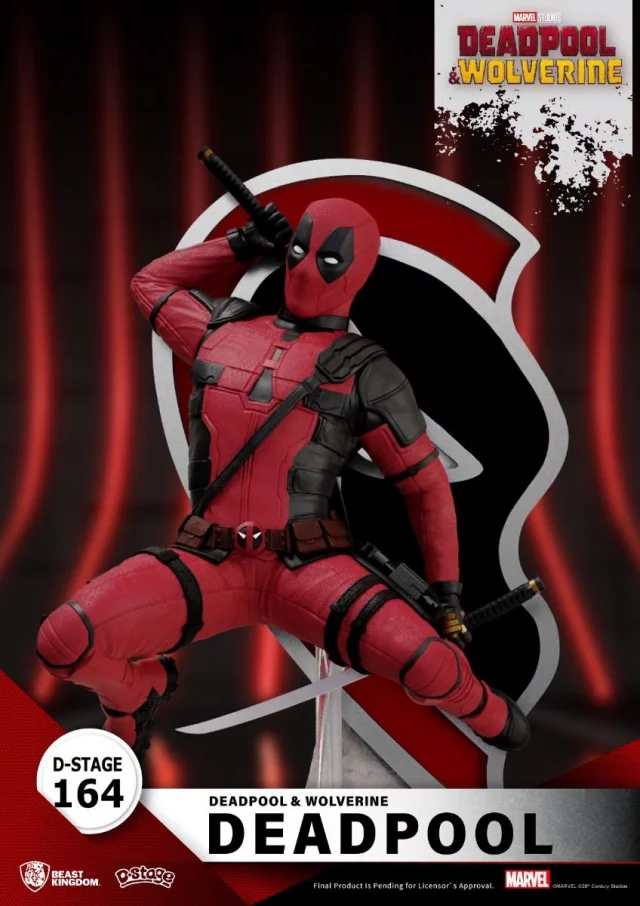 Vorteilhaftes Set Marvel - Figur Deadpool & Wolverine - D-Stage Diorama (Beast Kingdom) - X-Men