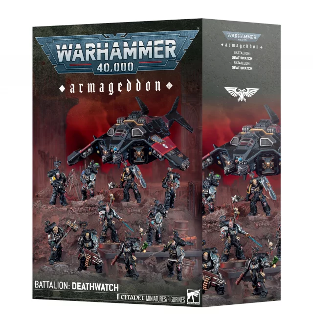 W40k: Armageddon - Battalion: Deathwatch (11 figurek)