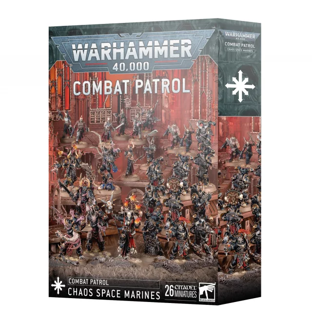 W40k: Combat Patrol - Chaos Space Marines (19 figurek) dupl