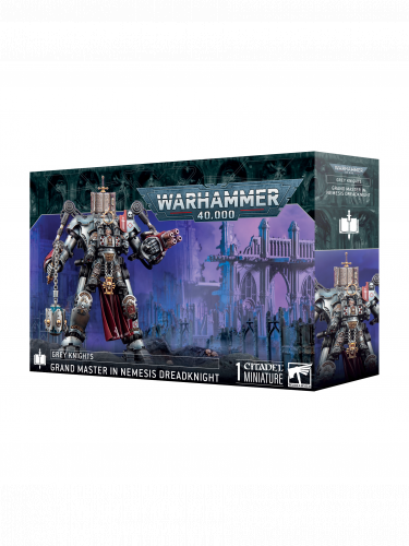 W40k: Grey Knights - Grand Master in Nemesis Dreadknight (1 Figur)