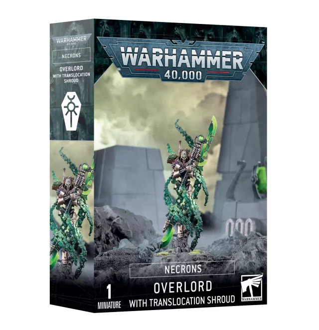 W40k: Necrons - Overlord mit Translokationsumhang (1 Figur)