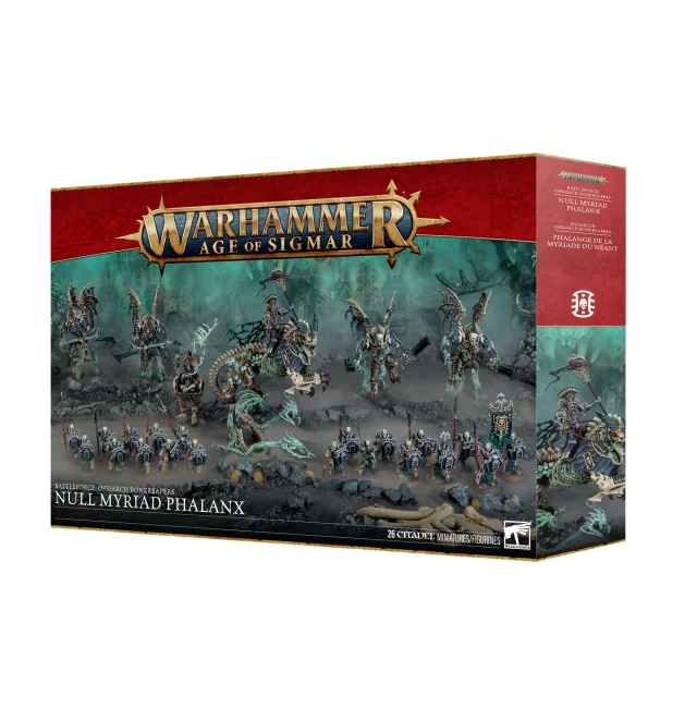 W-AOS: Battleforce: Ossiarch Bonereapers - Null Myriad Phalanx (26 figurek)