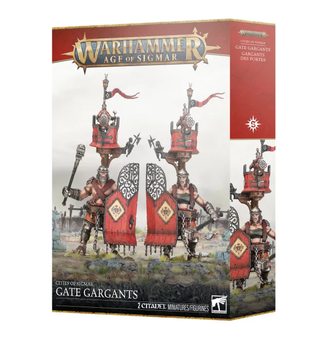W-AOS: Cities of Sigmar - Gate Gargants (2 figurky) - Brettspiel