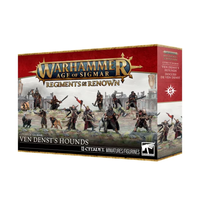 W-AOS: Cities of Sigmar - Ven Denst's Hounds (13 figurek) - Brettspiel