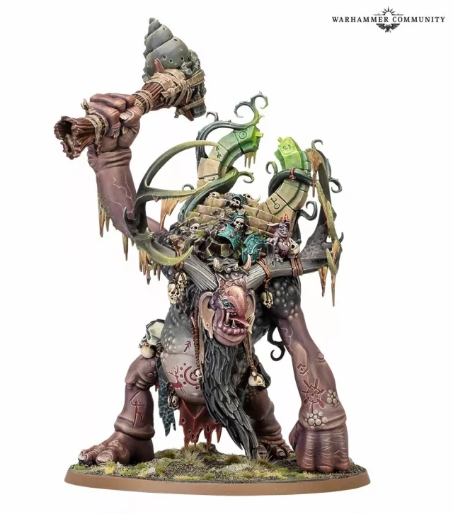 W-AOS: Gloomspite Gitz - Trugg der Troggoth König