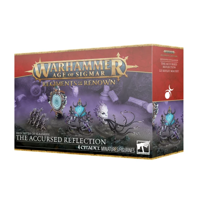 W-AOS: Hedonites of Slaanesh - The Accursed Reflection (4 figurky) - Warhammer
