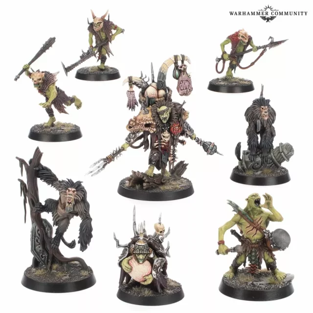 W-AOS: Orruk Warclans - Kruleboyz Monsta-killaz