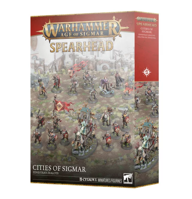 W-AOS: Spearhead - Zenestra's Zealots (19 figurek) - Warhammer