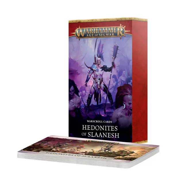 W-AOS: Warscroll Cards: Hedonites of Slaanesh (2026) - Warhammer
