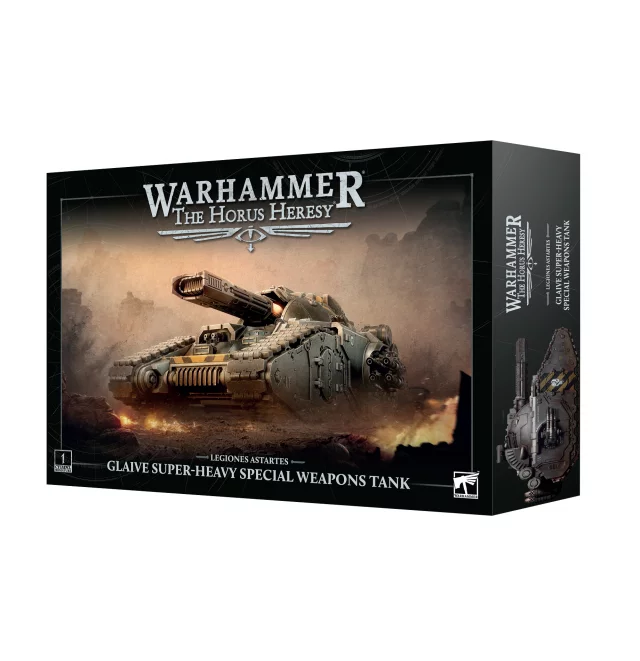 Warhammer: Horus Heresy - Legiones Astartes - Fellblade/Glaive Super-Heavy Tanks (2 figurky) dupl