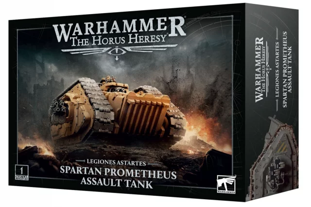 Warhammer: Horus Heresy - Legiones Astartes - Spartan Prometheus Assault Tank (1 figurka) - Brettspiel