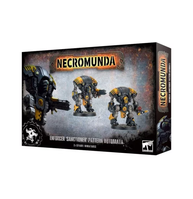 Warhammer Necromunda: Enforcer Sanctioner Pattern Automata (2 figurky) - Brettspiel