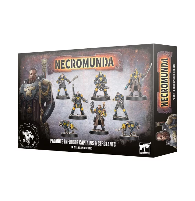 Warhammer Necromunda - Palanite Enforcer Weapons & Upgrades dupl