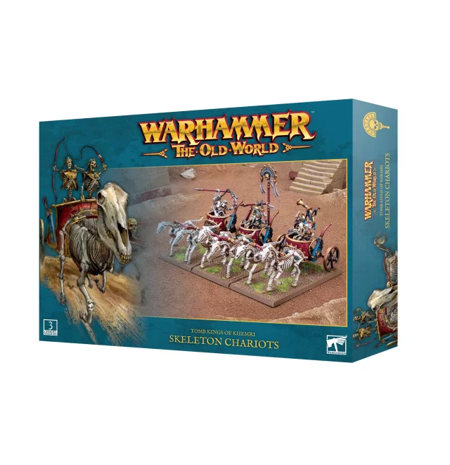 Warhammer The Old World - Tomb Kings of Khemri - Skeleton Chariots (3 Figuren)