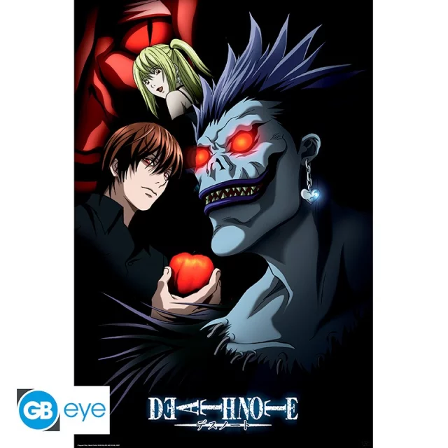 Zarámovaný plakát Death Note - Connected By Fate 3D (lentikulární) dupl