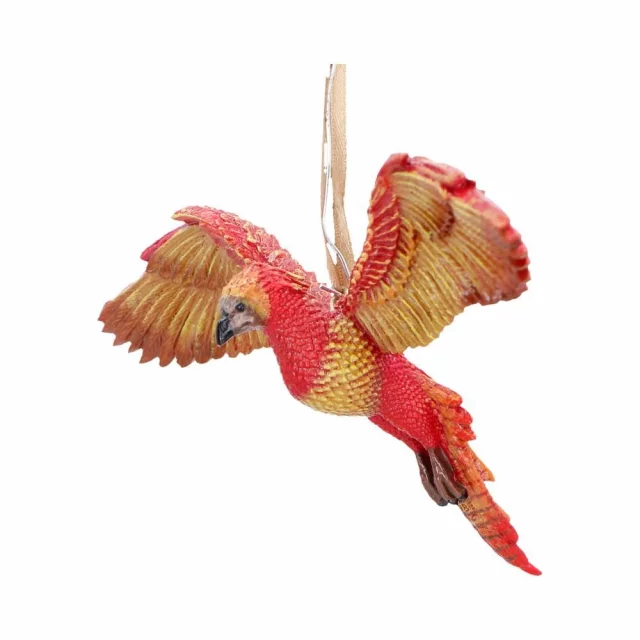 Vánoční ozdoba Harry Potter - Fawkes in Flight - Weihnachtsdekoration