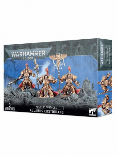 W40k: Adeptus Custodes - Allarus Custodians (3 Figuren)