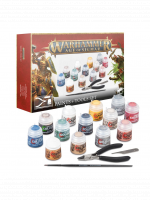 Citadel Age of Sigmar Farben + Werkzeuge (13 Farben, Pinsel, Spachtel, Zange)