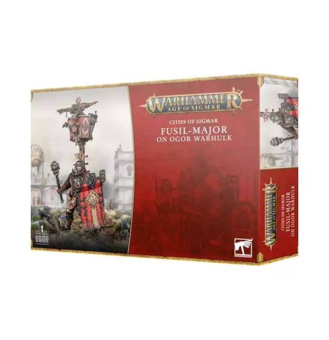 W-AOS - Cities of Sigmar: Fusil-Major auf Ogor Warhulk