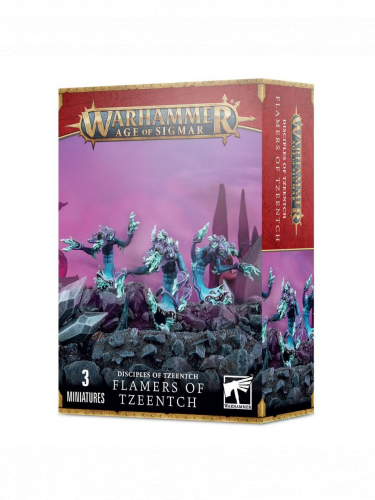 W-AOS: Disciples of Tzeentch - Flamers of Tzeentch (3 Figuren)