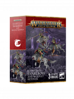 W-AOS: Gloomspite Gitz - Snarlboss and Wolfgit Retinue (3 Figuren)