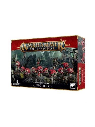 W-AOS: Gloomspite Gitz - Squig Herd (12 figuren )