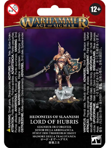 W-AOS: Hedonites of Slaanesh - Lord of Hubris (1 Figur)