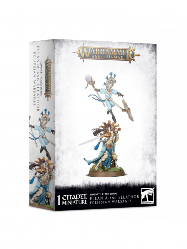W-AOS: Lumineth Realm Lords Ellania and Ellathor, Eclipsian Warsages (1 Figur)