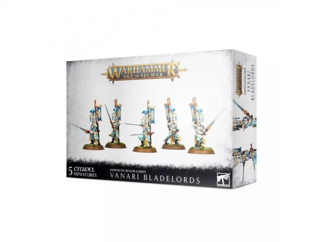 W-AOS: Lumineth Realm Lords Vanari Bladelords (5 Figuren)