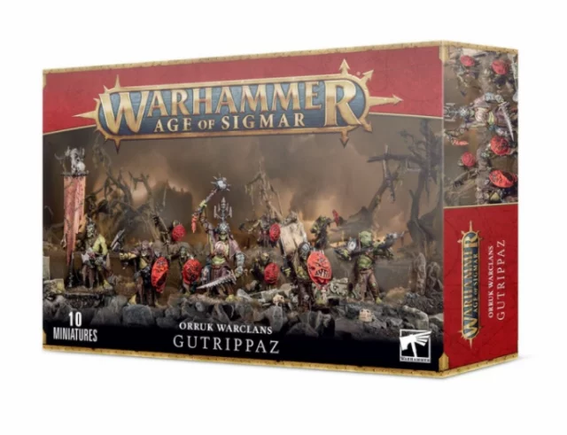 W-AOS: Orruk Warclans - Gutrippaz (10 Figuren)