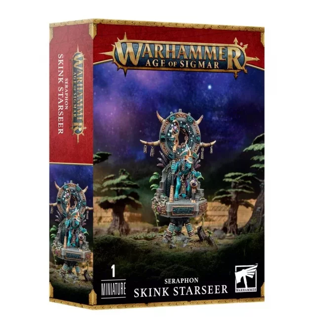 W-AOS: Seraphon - Skink Starseer (1 Figur)