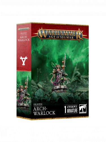 W-AOS: Skaven - Arch-Warlock (1 Figur)