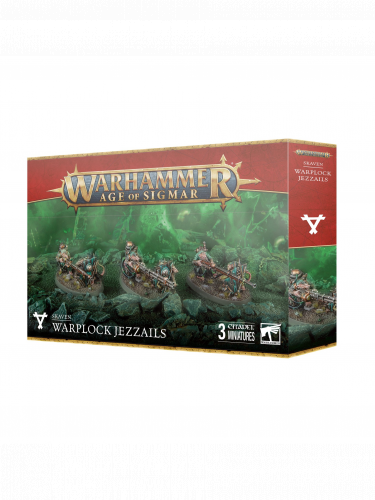 W-AOS: Skaven - Warplock Jezzails (3 Figuren)