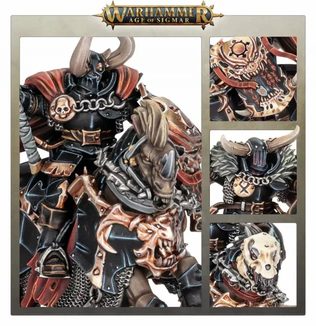 W-AOS: Sklaven der Dunkelheit - Chaos Knights (5 Figuren)