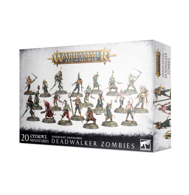 W-AOS: Soulblight Gravelords - Deadwalker Zombies (20 Figuren)