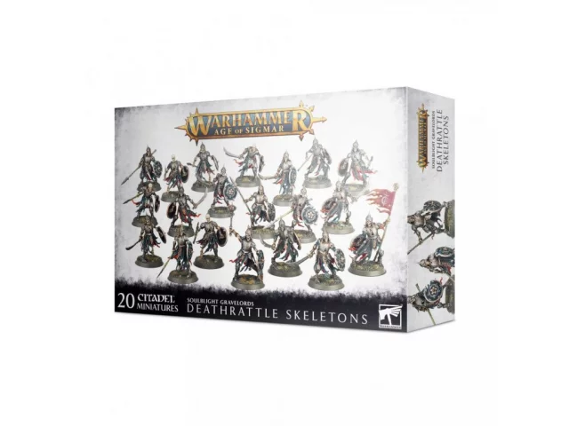 W-AOS: Soulblight Gravelords - Deathrattle Skeletons (20 Figuren)