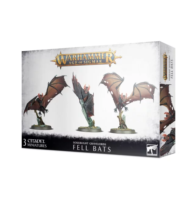 W-AOS: Soulblight Gravelords - Fell Bats (3 Figuren)