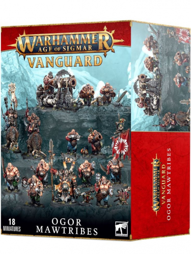 W-AOS: Vanguard - Ogor Mawtribes (18 figuren) (beschädigte Verpackung)