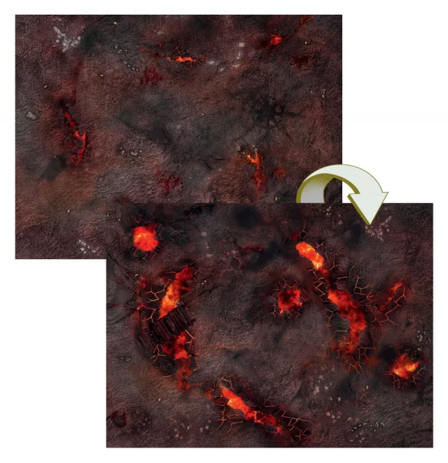 W-AOS: Warcry - Verwüstete Länder - Varanit-Syphon-Lager (Gelände)