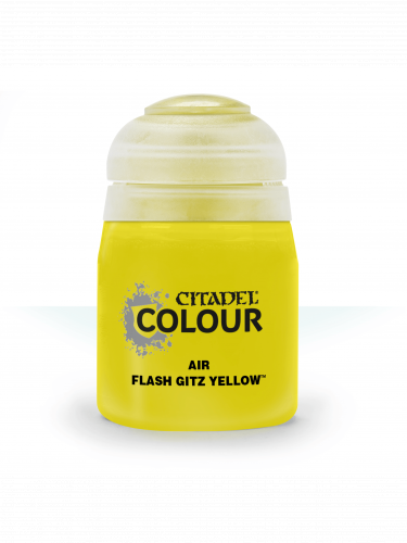 Citadel Air Paint (Flash Gitz Yellow) - Airbrush-Farbe, Gelb