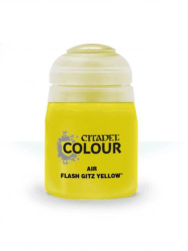 Warhammer Colour Air Paint (Flash Gitz Yellow) - Airbrush-Farbe, Gelb