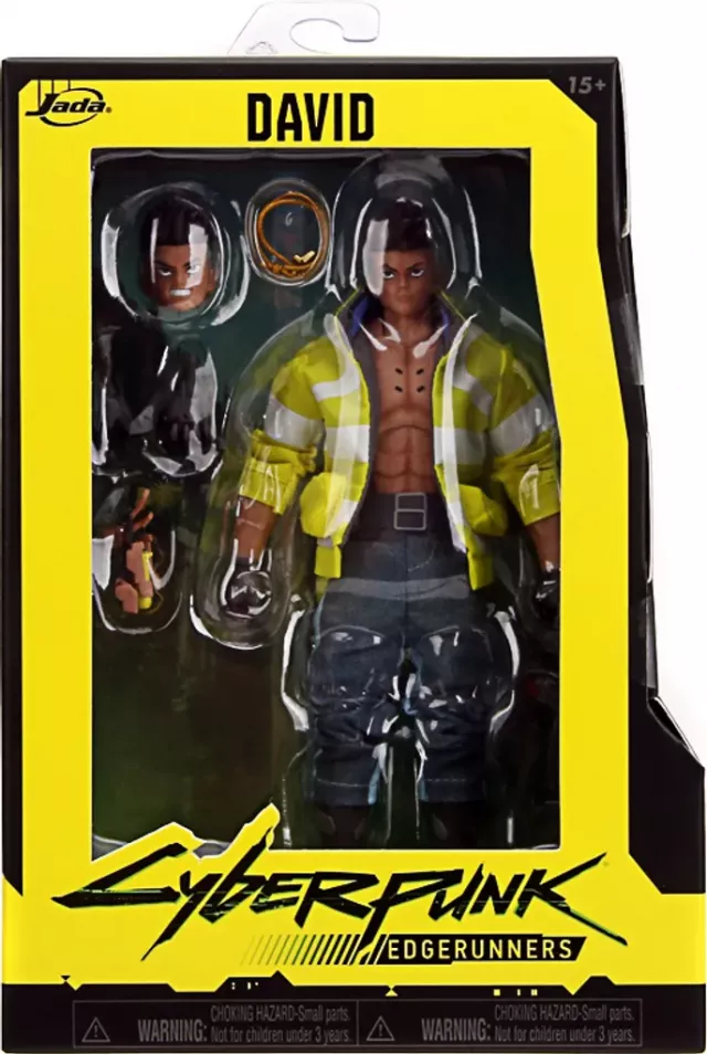 Actionfigur Cyberpunk: Edgerunners - David 15cm - Anime