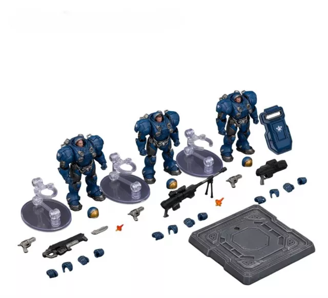 Actionfigur StarCraft - Terran Marine Set (3 Figuren)