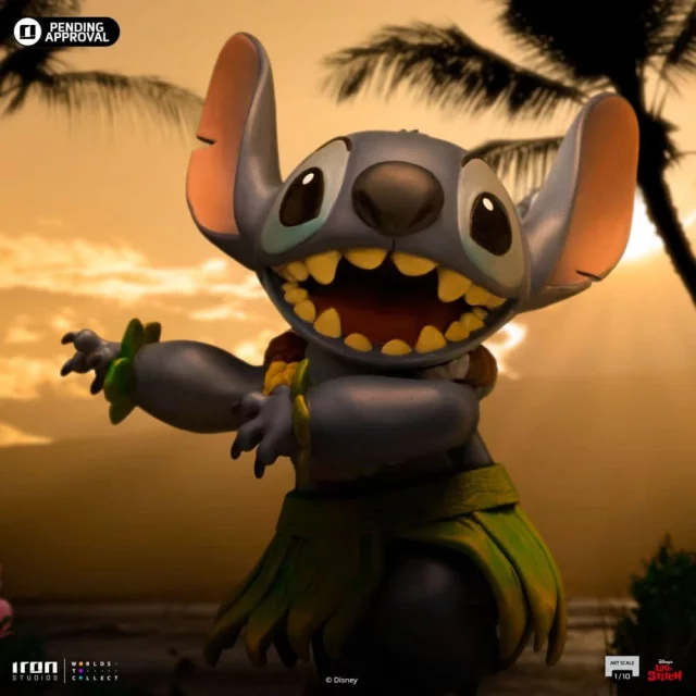Statuette Lilo & Stitch - Stitch (Hula) (Iron Studios)
