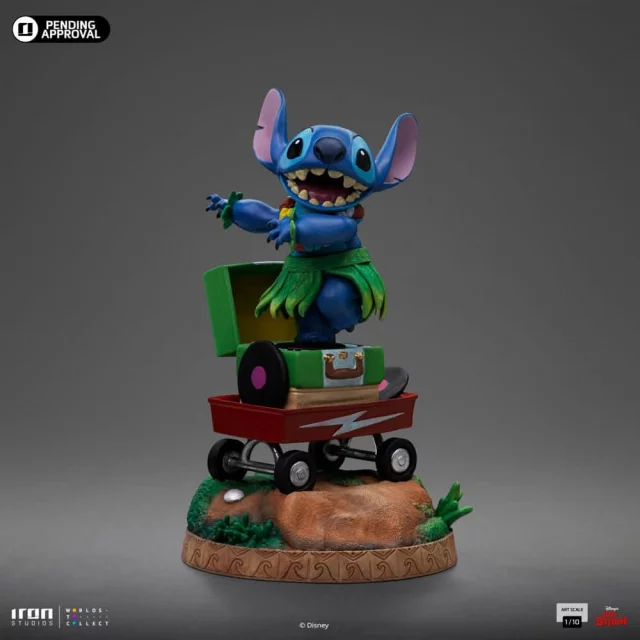 Statuette Lilo & Stitch - Stitch (Hula) (Iron Studios)