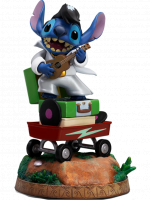 Statuette Lilo & Stitch - Stitch (King of Rock) (Iron Studios)