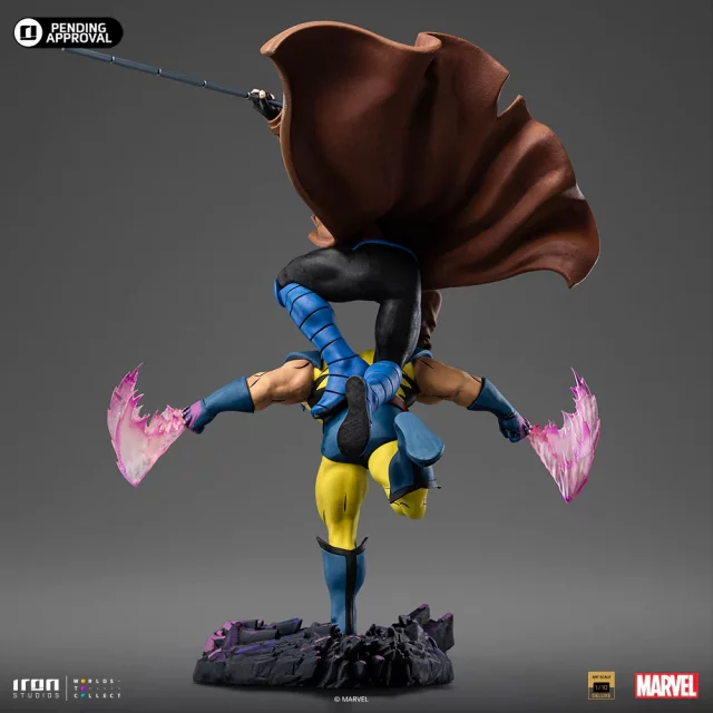 Statuette Marvel - Gambit & Wolverine Deluxe (Iron Studios)