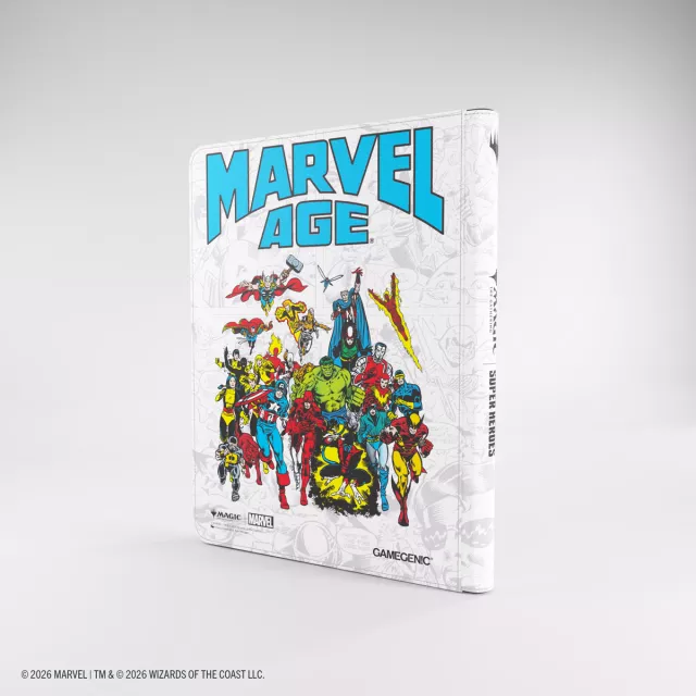 Kartenalbum Gamegenic - Marvel Super Heroes 18-pocket - Marvel Age - TCG Sammelkartenspiel