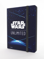 Sammelkarten Album Gamegenic - Star Wars: Unlimited 18 Pocket - Card Back Blue